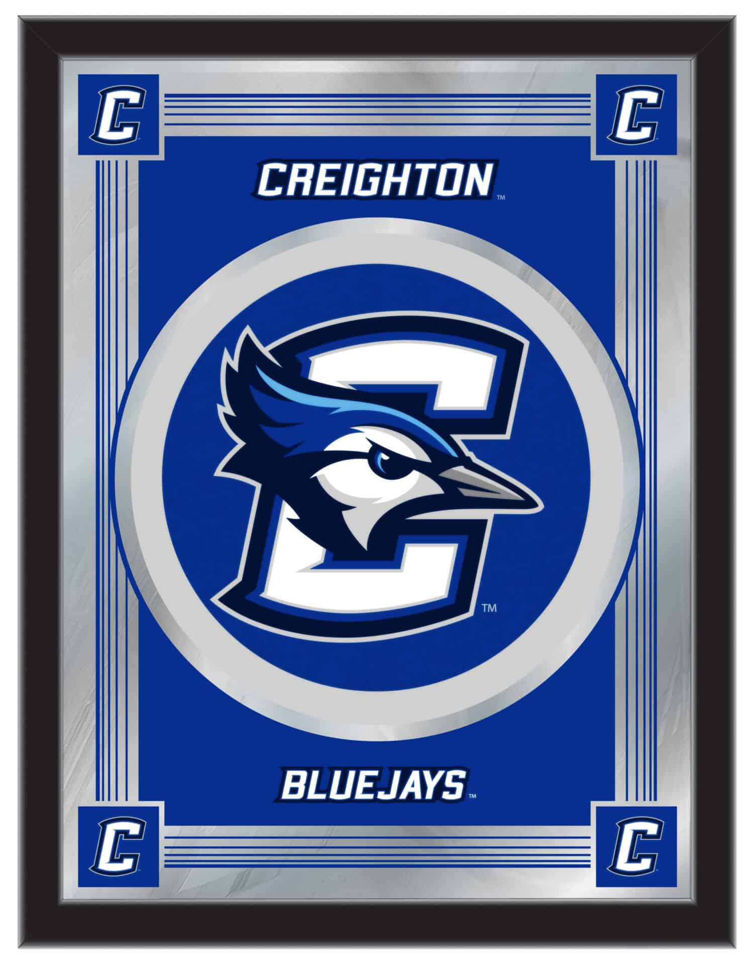 Creighton University 17x22 Logo Wall Mirror 1 Creighton University 17x22 Logo Wall Mirror