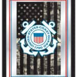United States Coast Guard 17x22 Logo Wall Mirror