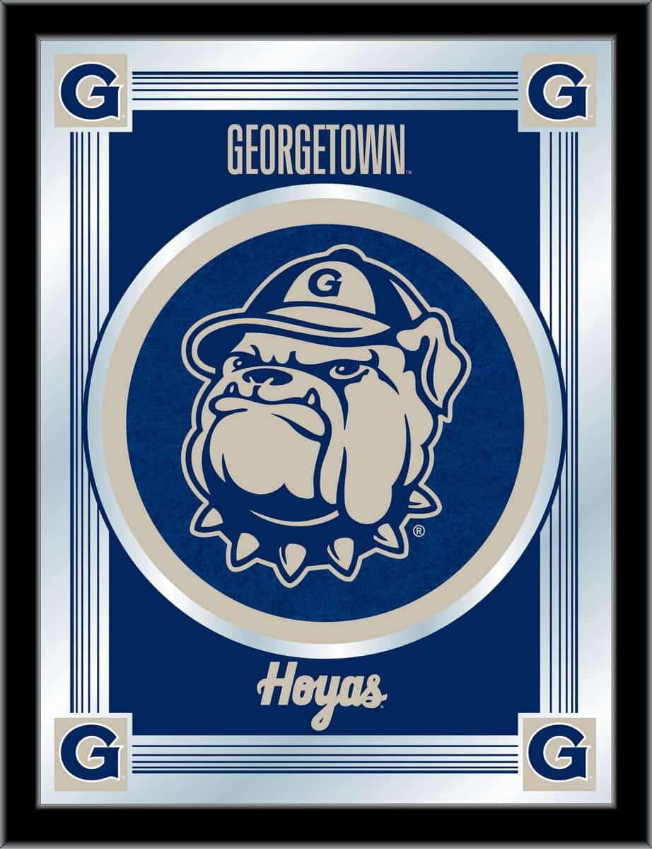 Georgetown University 17x22 Logo Wall Mirror 1 Georgetown University 17x22 Logo Wall Mirror