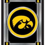 University of Iowa 17x22 Logo Wall Mirror