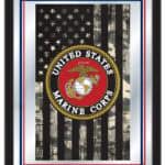United States Marine Corps 17x22 Logo Wall Mirror