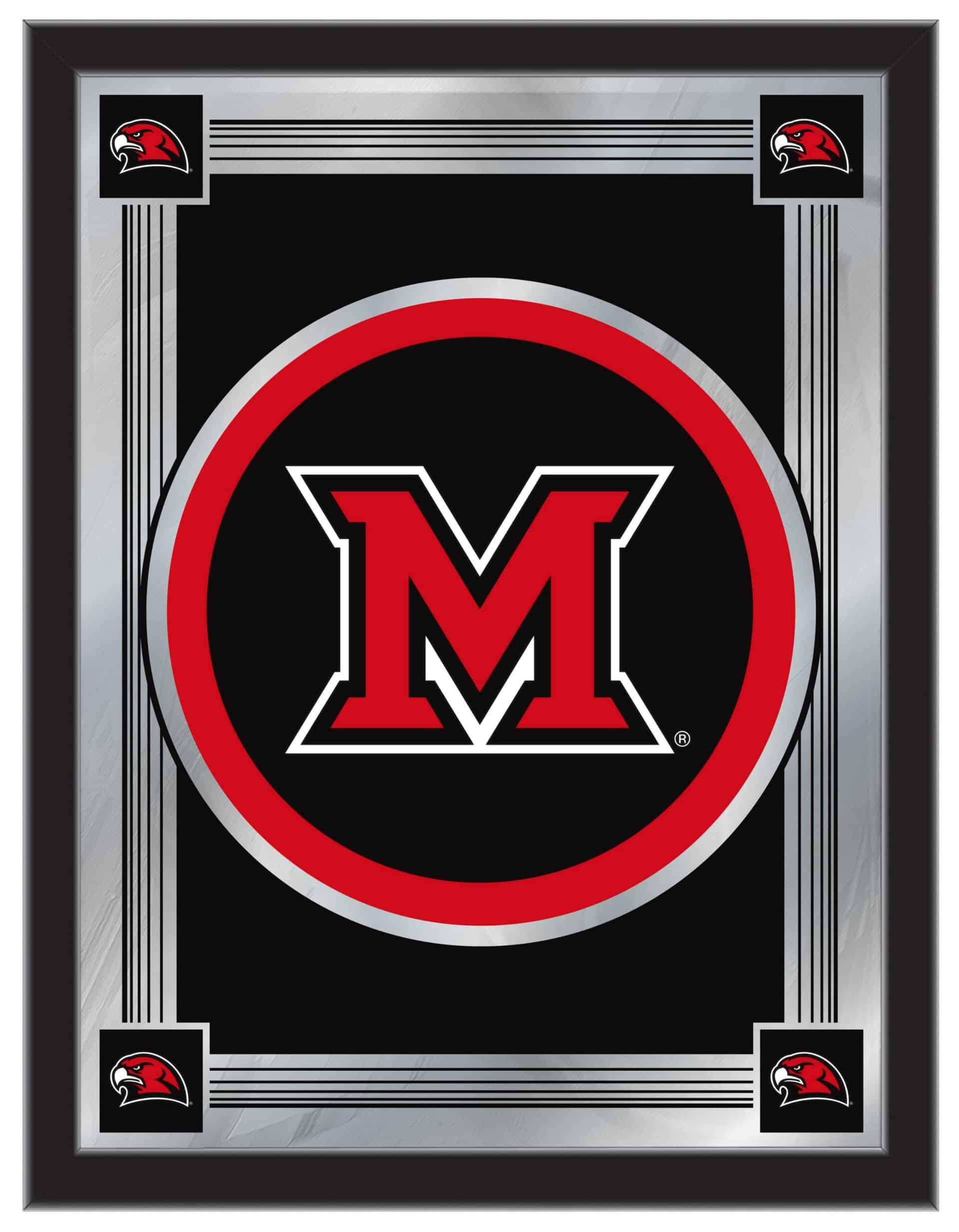 Miami University (OH) 17x22 Logo Wall Mirror 4 Miami University (OH) 17x22 Logo Wall Mirror
