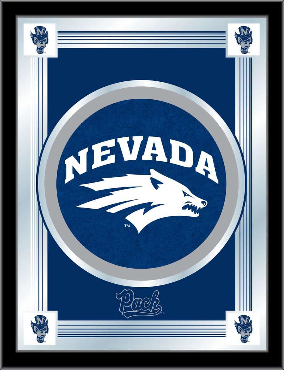 University of Nevada 17x22 Logo Wall Mirror 1 University of Nevada 17x22 Logo Wall Mirror