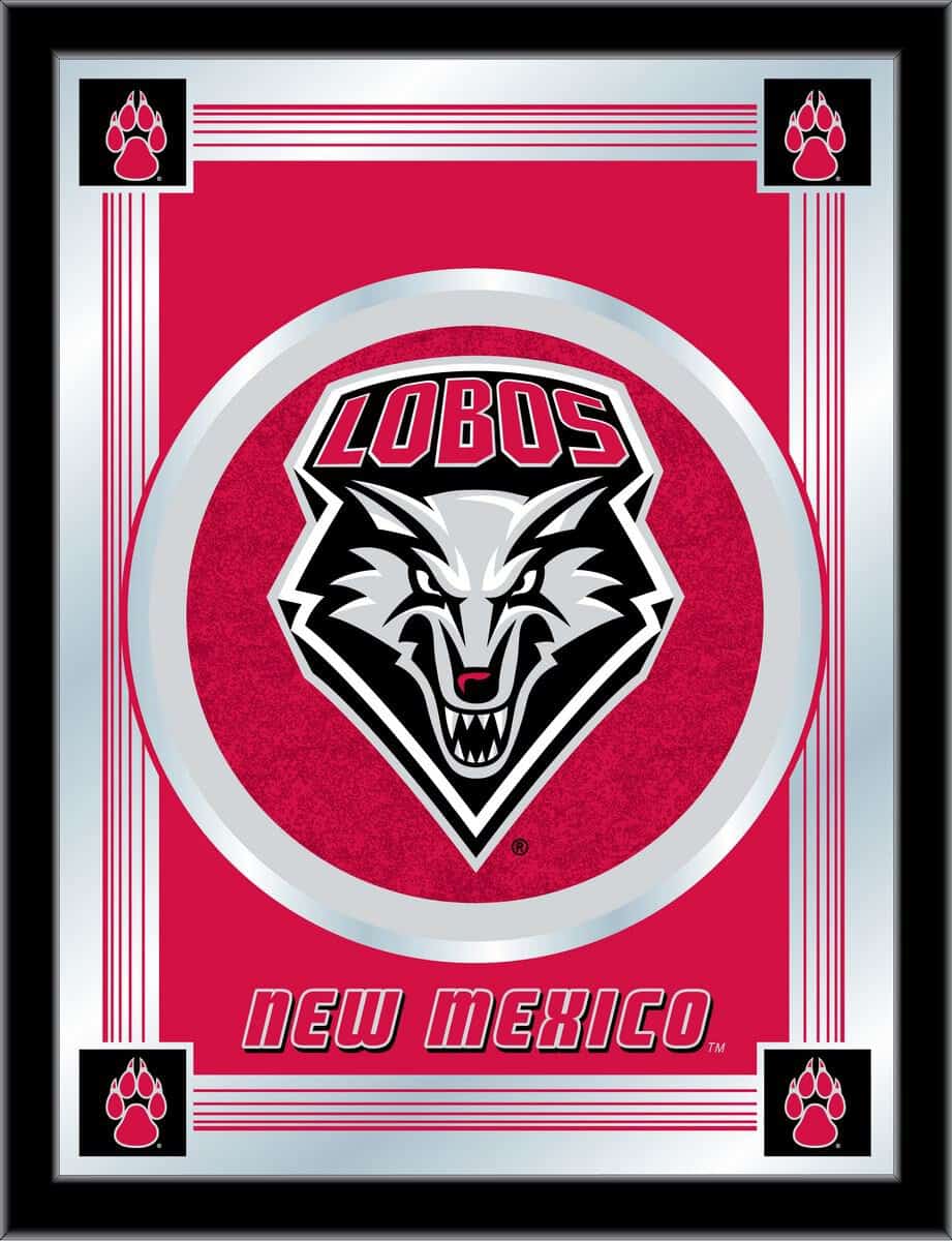 University of New Mexico 17x22 Logo Wall Mirror 1 University of New Mexico 17x22 Logo Wall Mirror