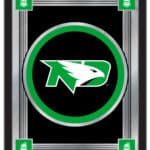 University of North Dakota 17x22 Logo Wall Mirror