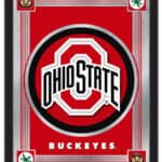 Ohio State University 17x22 Logo Wall Mirror