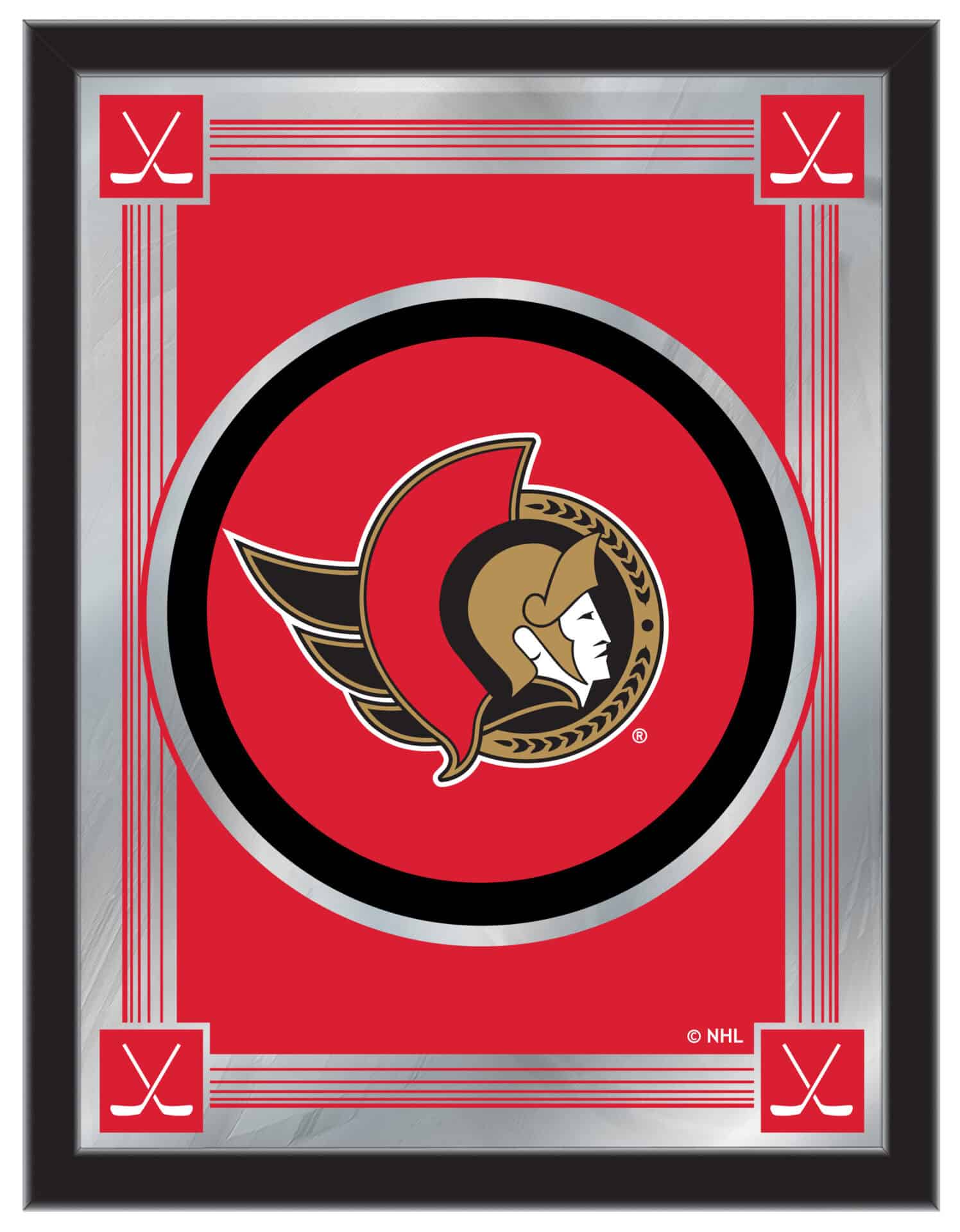 Ottawa Senators 17x22 Logo Wall Mirror 1 Ottawa Senators 17x22 Logo Wall Mirror