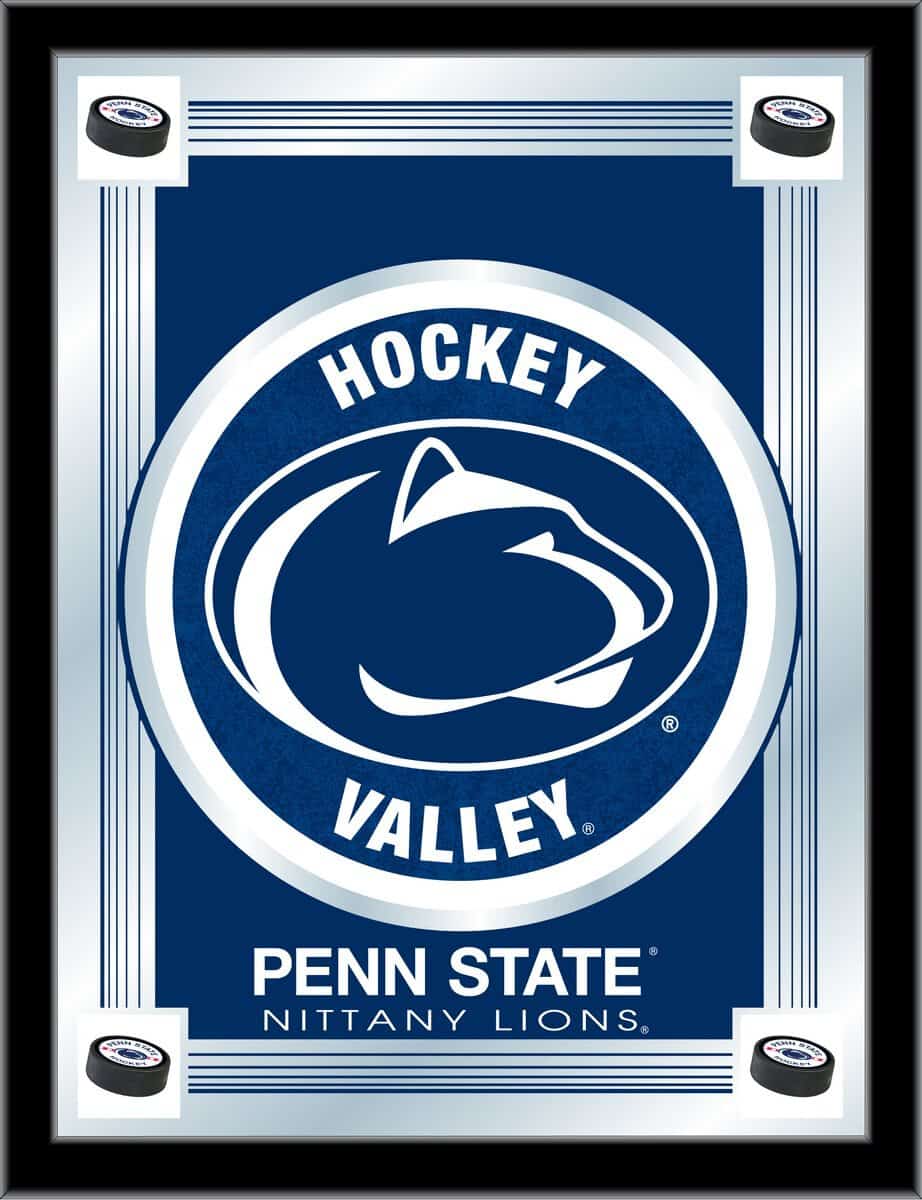 Pennsylvania State University (Hockey) 17x22 Logo Wall Mirror 1 Pennsylvania State University (Hockey) 17x22 Logo Wall Mirror
