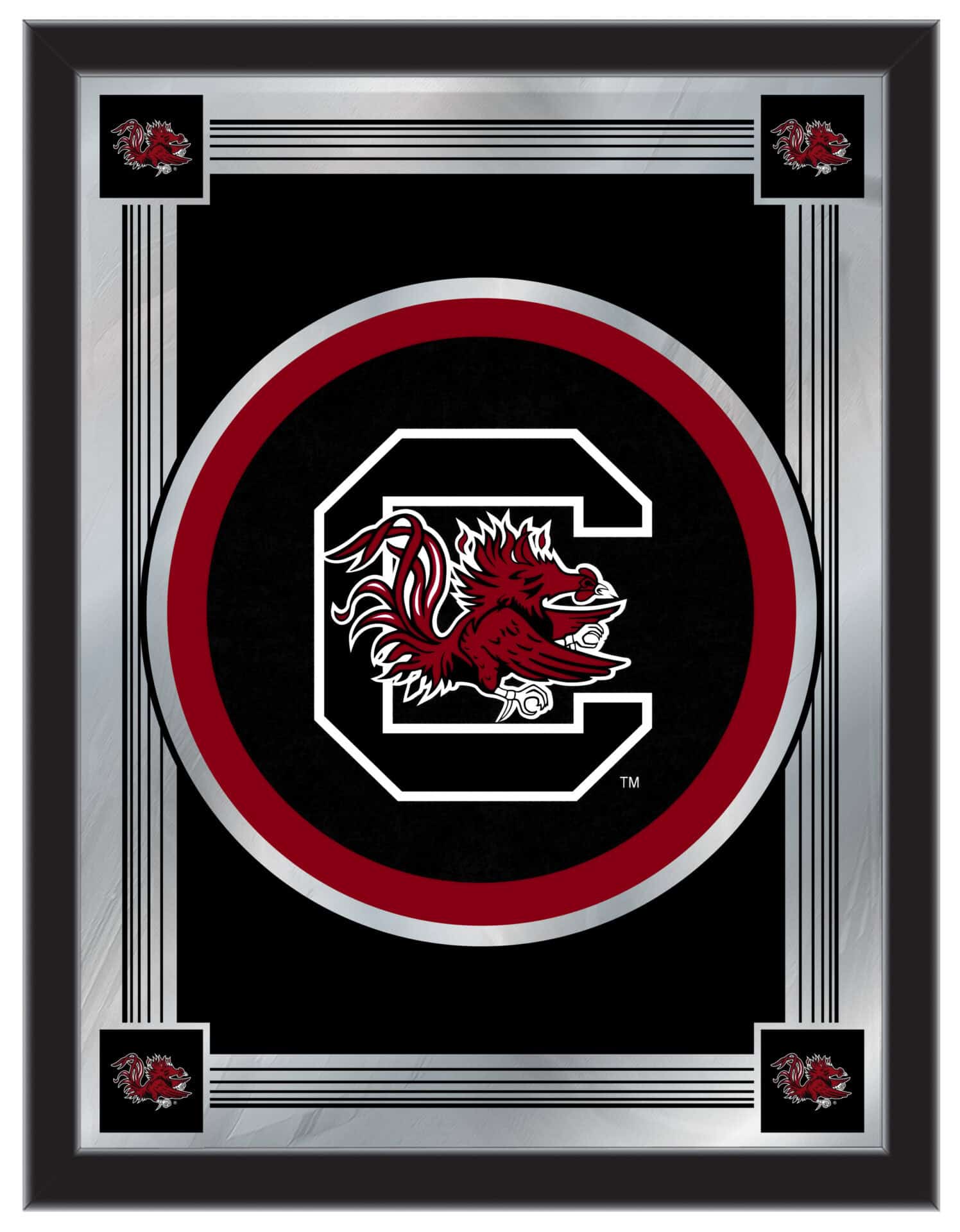 University of South Carolina 17x22 Logo Wall Mirror 1 University of South Carolina 17x22 Logo Wall Mirror