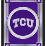 Texas Christian University 17x22 Logo Wall Mirror