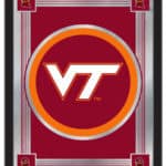 Virginia Tech University 17x22 Logo Wall Mirror