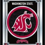 Washington State University 17x22 Logo Wall Mirror