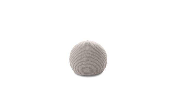 MOCHI Nude Knit Wool Molded Foam Ottoman