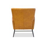 MORISSON Vintage Whiskey Leather Lounge Chair Black Legs 11 MORISSON Vintage Whiskey Leather Lounge Chair Black Legs