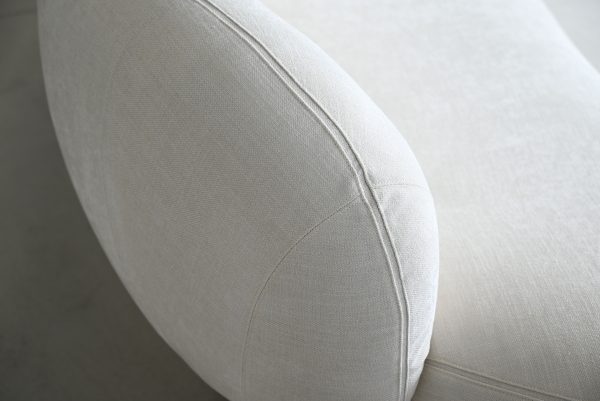 MORITZ 2 Piece Alabaster Tweed Left Chaise Sectional Sofa 1