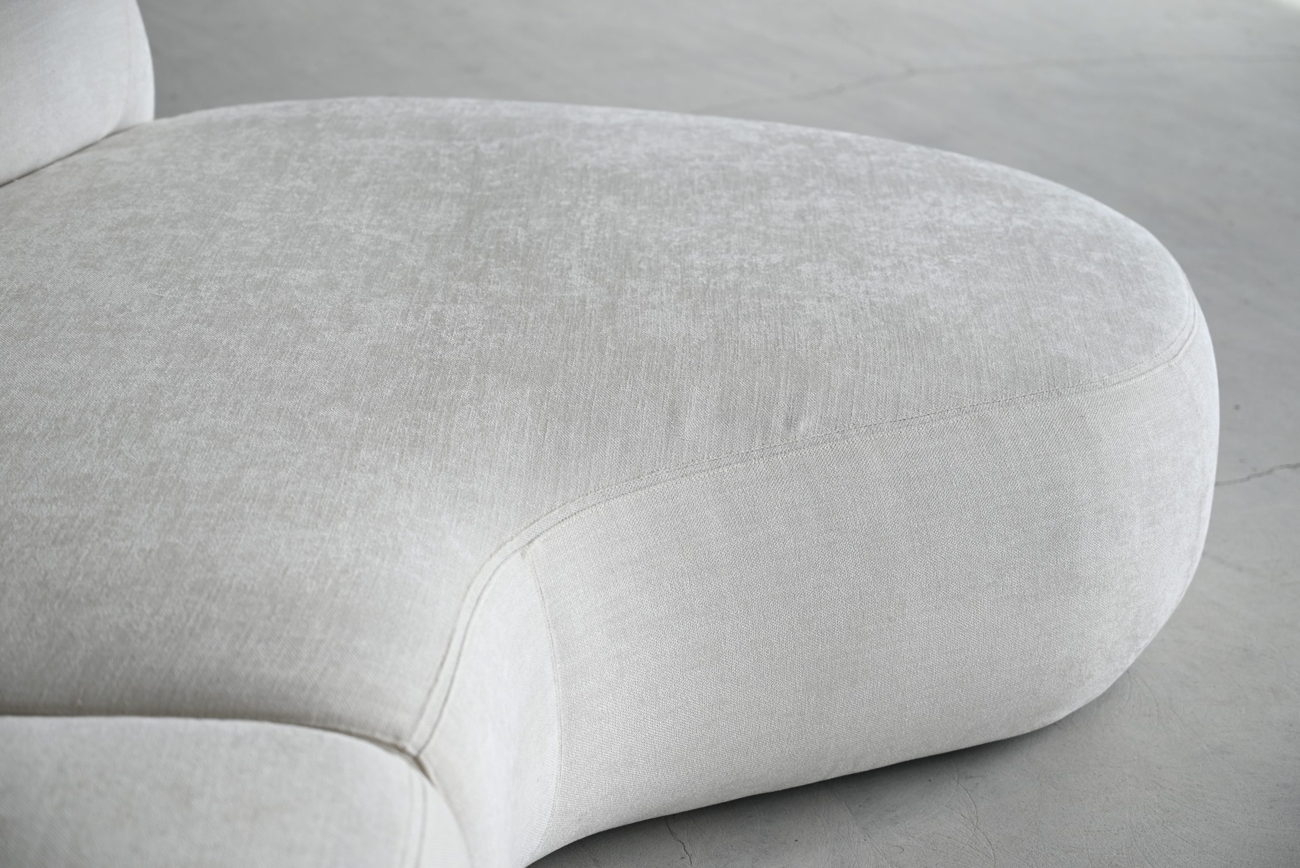 MORITZ 2-Piece Alabaster Tweed Left Chaise Sectional Sofa 3 MORITZ 2-Piece Alabaster Tweed Left Chaise Sectional Sofa - Image 3