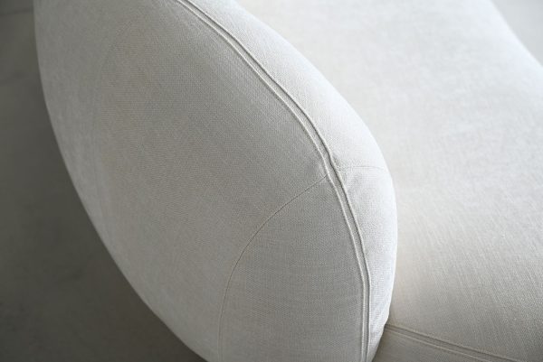MORITZ 2 Piece Alabaster Tweed Right Chaise Sectional Sofa 1