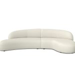 MORITZ 2-Piece Alabaster Tweed Right Chaise Sectional Sofa 4 MORITZ 2-Piece Alabaster Tweed Right Chaise Sectional Sofa