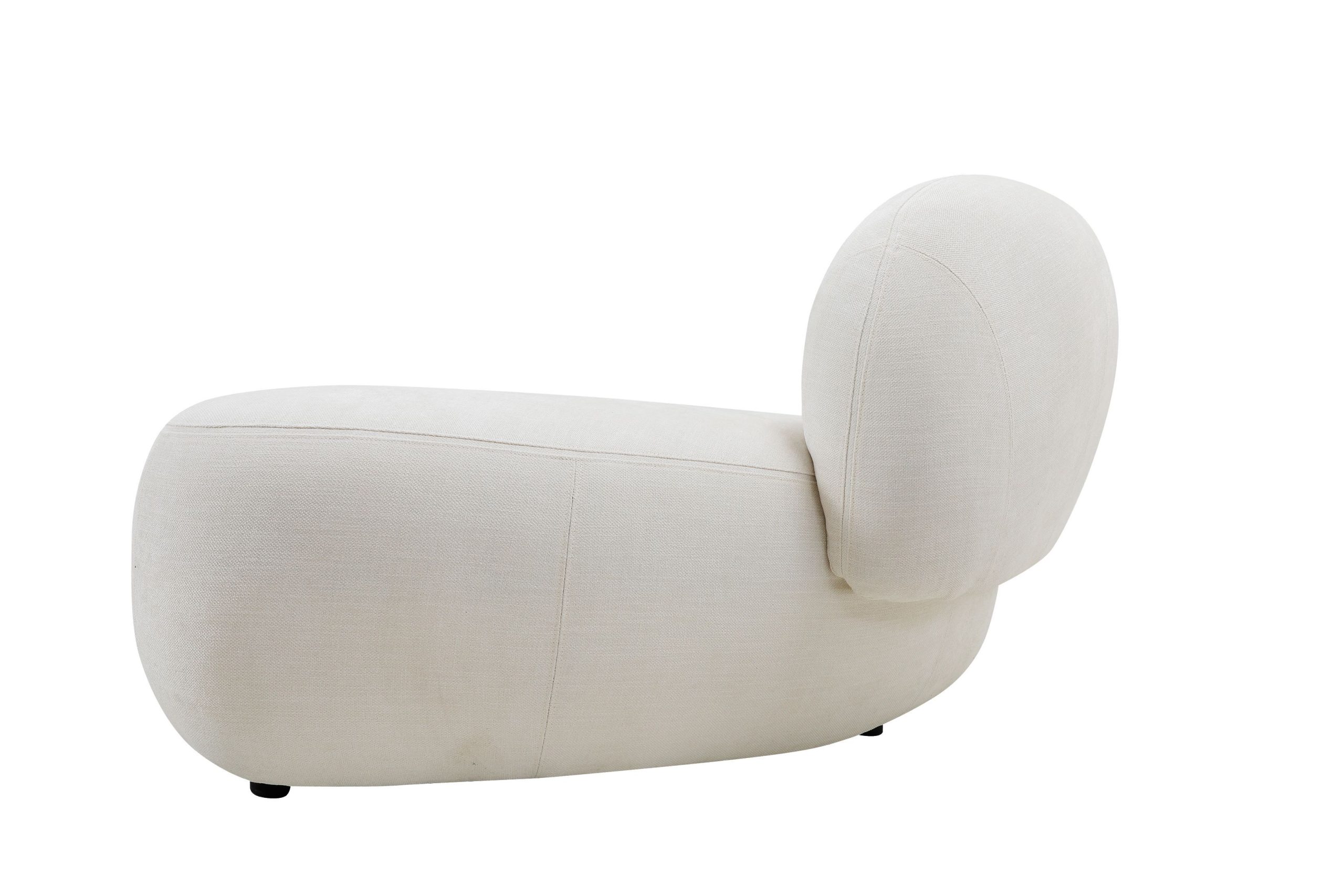 MORITZ 3-Piece Alabaster Tweed Left Chaise Sectional Sofa 5 MORITZ 3-Piece Alabaster Tweed Left Chaise Sectional Sofa - Image 5