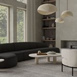 MORITZ Licorice Boucle Right Chaise Sectional Sofa 7 MORITZ Licorice Boucle Right Chaise Sectional Sofa