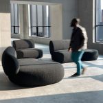 MORITZ Licorice Boucle Right Chaise Sectional Sofa 10 MORITZ Licorice Boucle Right Chaise Sectional Sofa