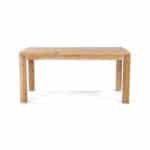 Rustic Solid Wood Dining Table Modern Farmhouse Style 63-Inch 7 Rustic Solid Wood Dining Table Modern Farmhouse Style 63-Inch