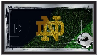 Notre Dame 26x15 Soccer Wall Mirror