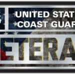 United States Coast Guard 26x15 Veteran Wall Mirror