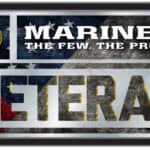 United States Marine Corps 26x15 Veteran Wall Mirror