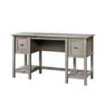 Rustic Light Oak 2 Drawer Storage Office Desk