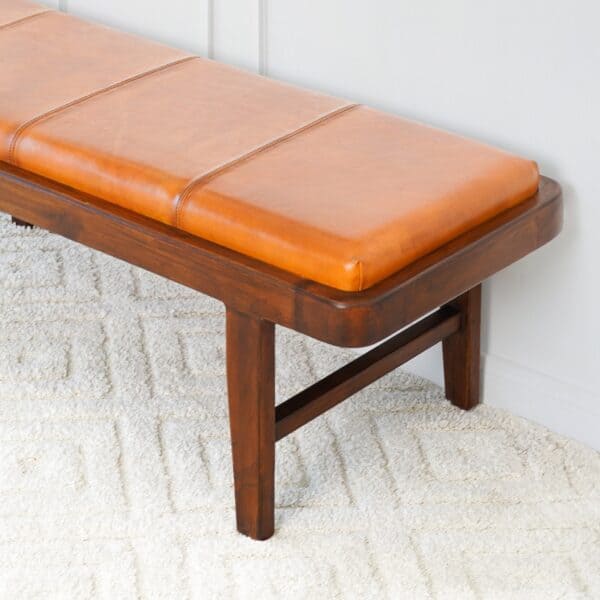 MaddoxBench TanLeather 1
