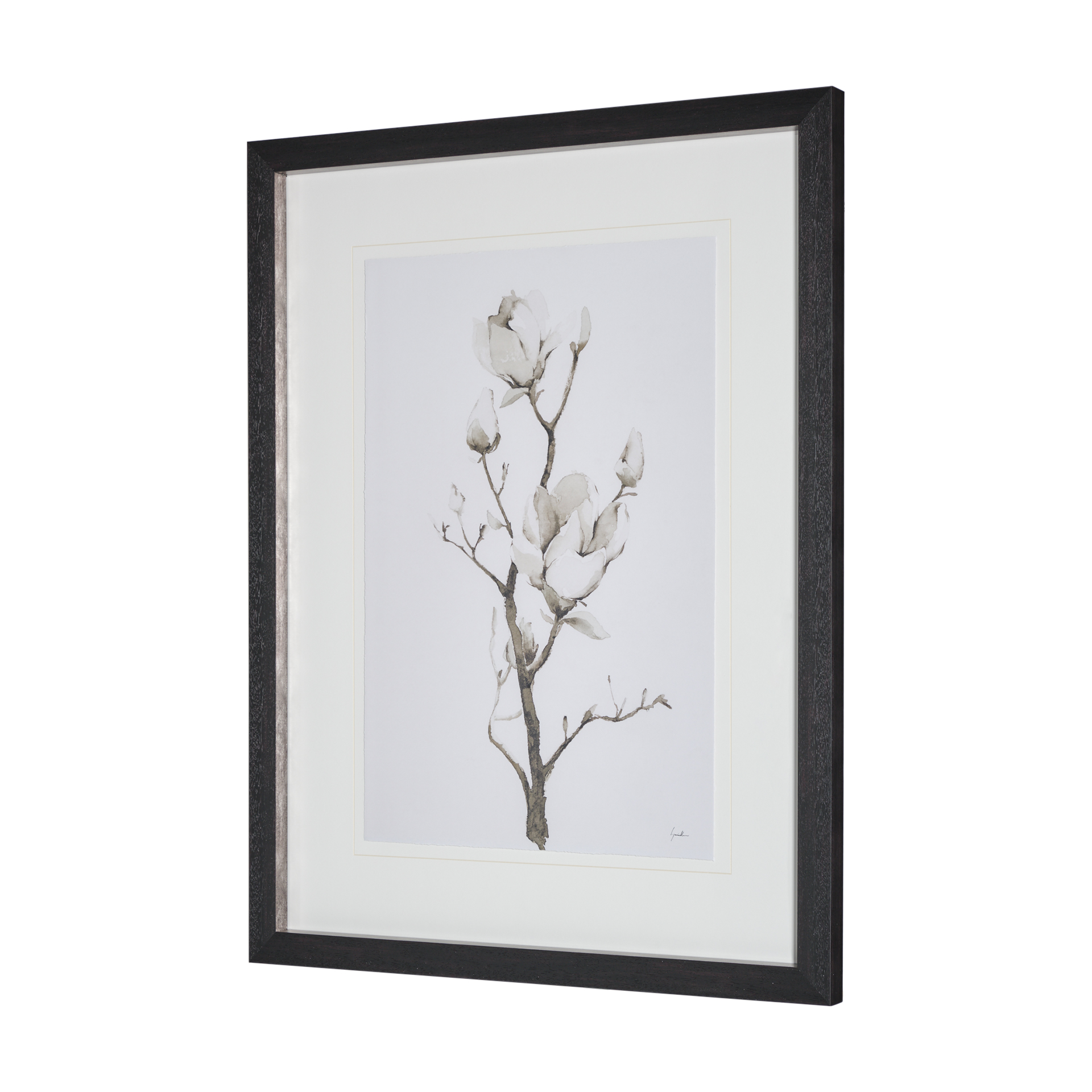 Magnolia II by Gabrielle C a Framed Art Print Matted under Glass 3 Magnolia II by Gabrielle C a Framed Art Print Matted under Glass - Image 3