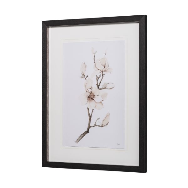 Magnolia III by Gabrielle C a Framed Art Print Matted under Glass 2