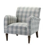 Malia Plaid Glam Accent Armchair 7 Malia Plaid Glam Accent Armchair