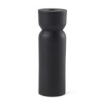 Malta Black Large Metal Candle Holder