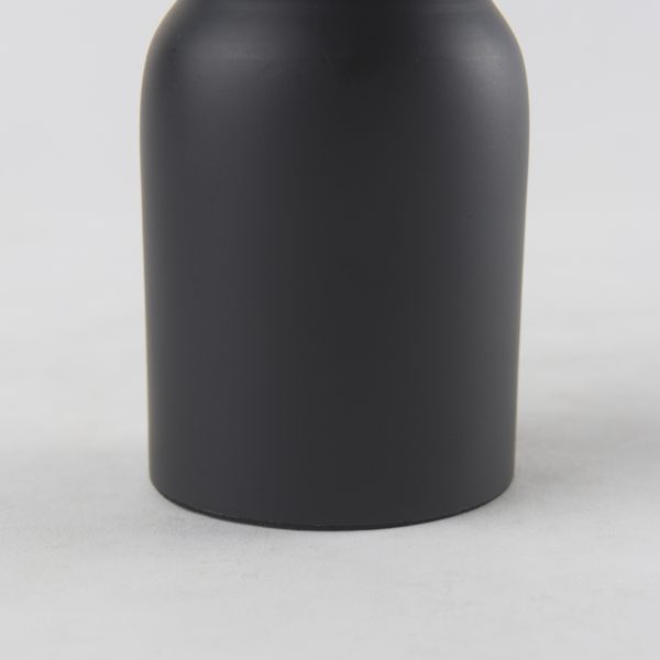 Malta Small Black Metal Candle Holder 7
