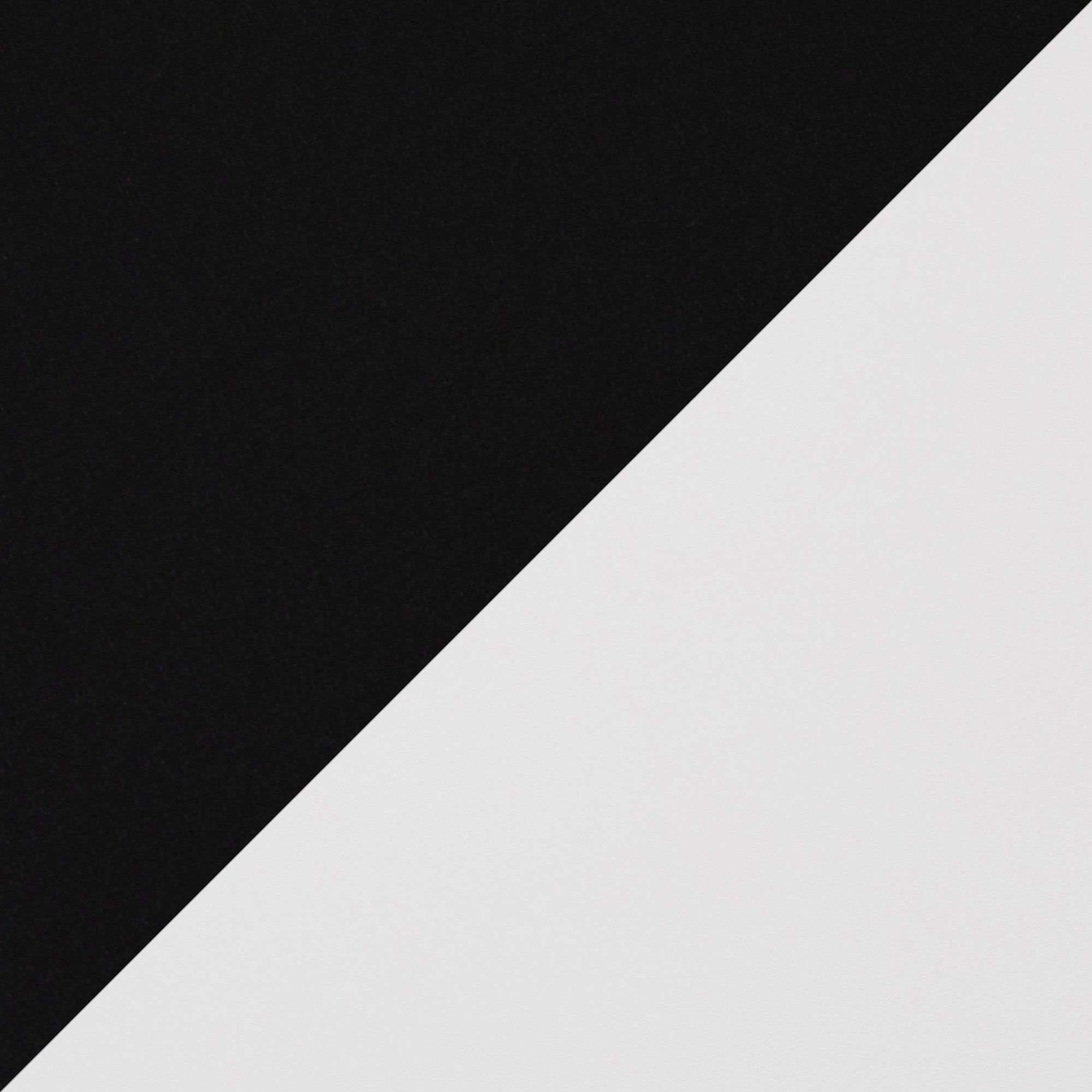 Mara Contemporary Black Steel White Faux Leather Barstools (Set of 2) 10 Mara Contemporary Black Steel White Faux Leather Barstools (Set of 2) - Image 10