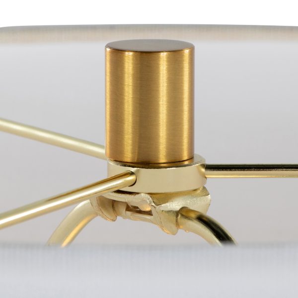 Marbella White Marble and Brass Table Lamps Set of 2 9
