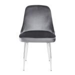 Marcel Blue Velvet Contemporary Dining Chairs (Set of 2) 15 Marcel Blue Velvet Contemporary Dining Chairs (Set of 2)