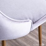 Marcel Gold and Silver Velvet Contemporary Dining Chairs (Set of 2) 12 Marcel Gold and Silver Velvet Contemporary Dining Chairs (Set of 2)