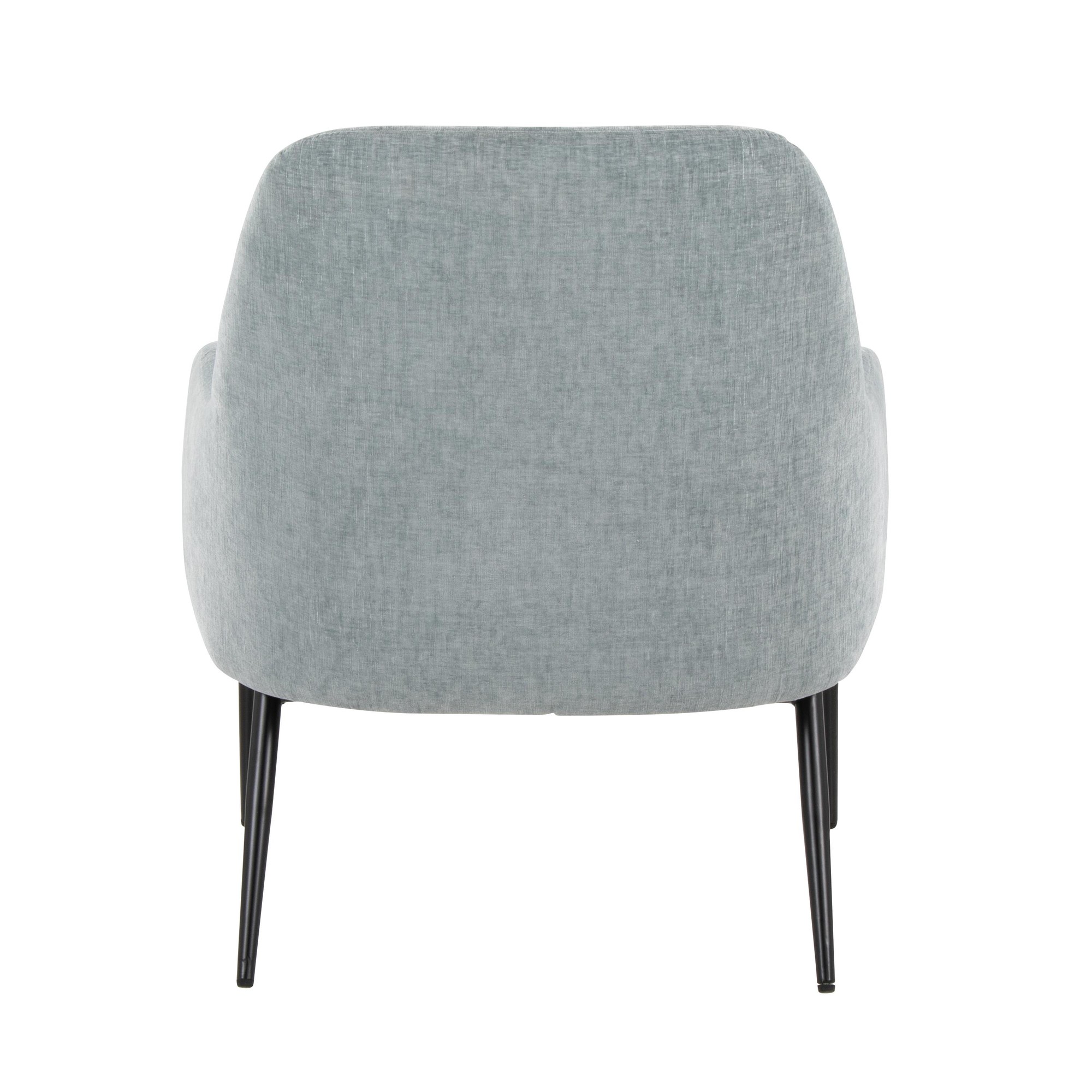 Marcel Light Blue Fabric Contemporary Accent Chair 7 Marcel Light Blue Fabric Contemporary Accent Chair - Image 7