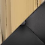 Marche Contemporary Swivel Office Chair in Black and Gold 16 Marche Contemporary Swivel Office Chair in Black and Gold