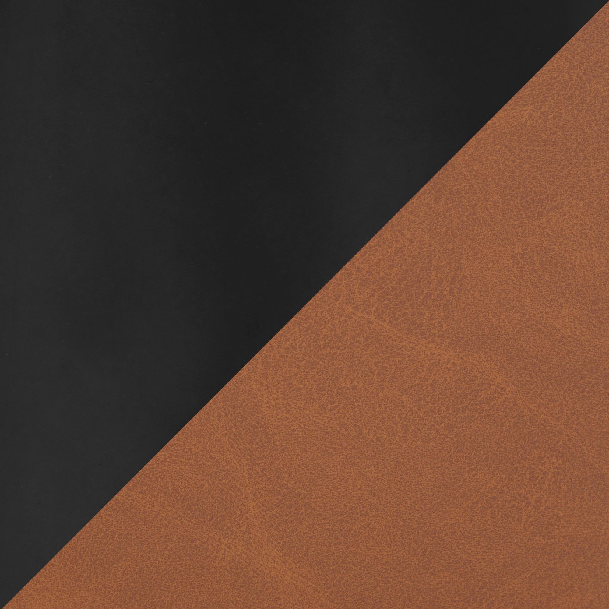 Margarite Black Metal Brown Faux Leather Barstools (Set of 2) 11 Margarite Black Metal Brown Faux Leather Barstools (Set of 2) - Image 11