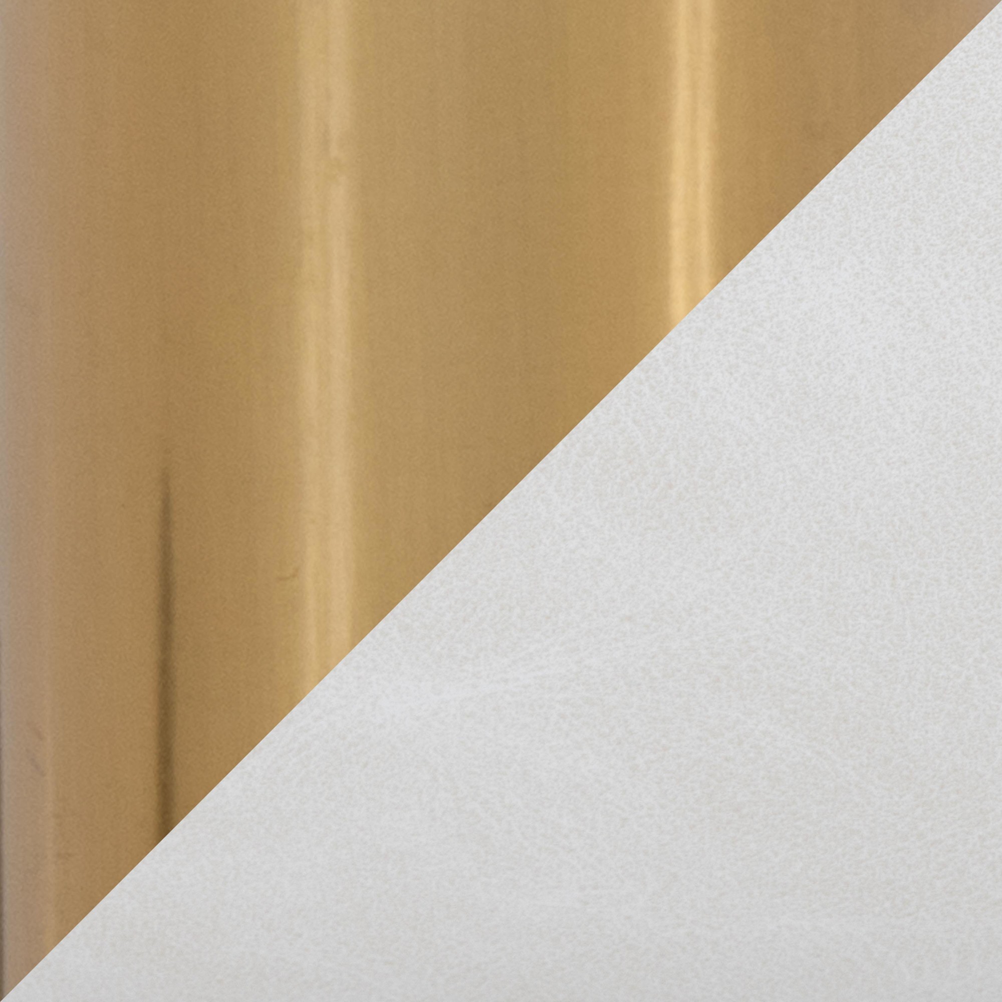 Margarite Contemporary Cream Faux Leather Gold Metal Task Chair 10 Margarite Contemporary Cream Faux Leather Gold Metal Task Chair - Image 10