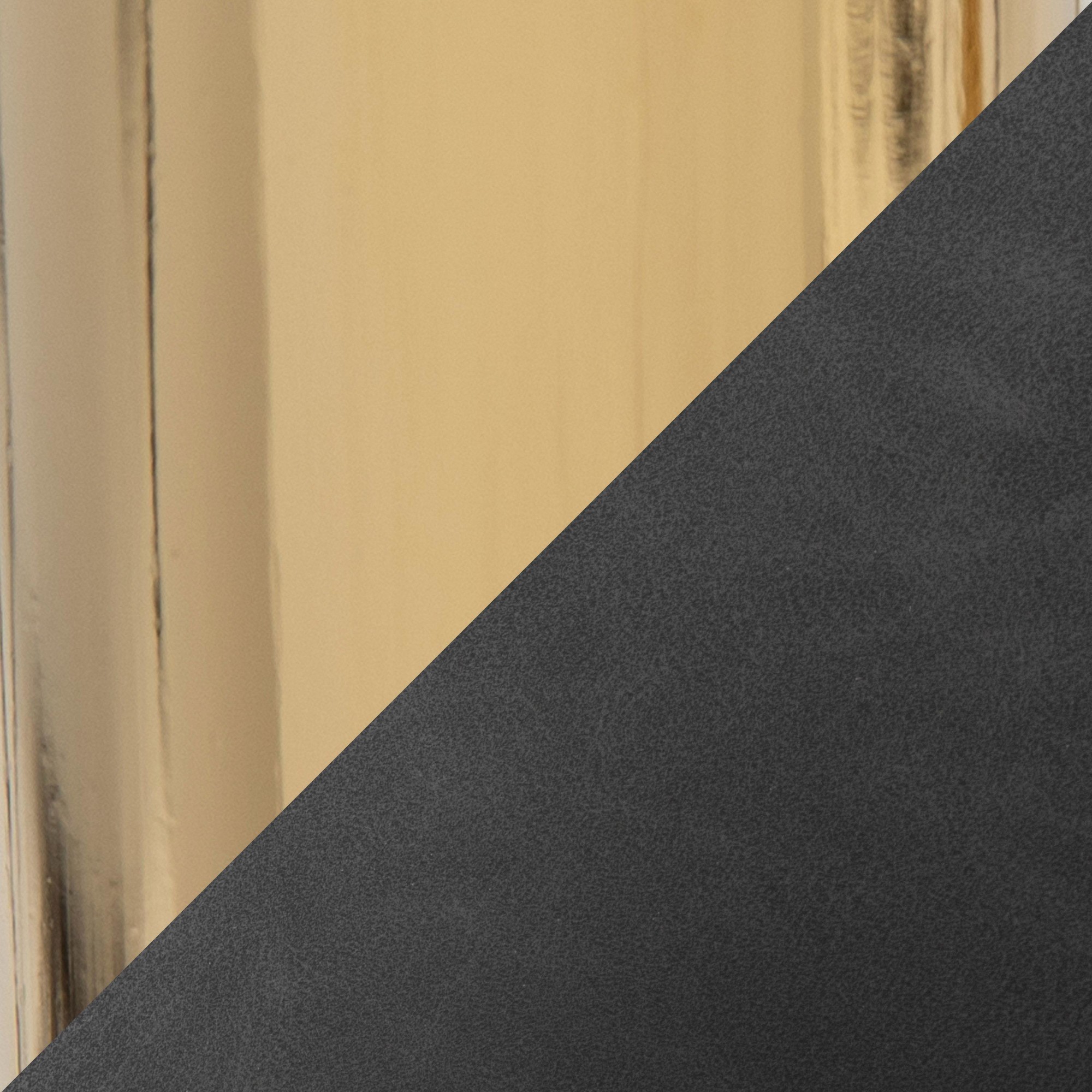 Margarite Contemporary Grey Faux Leather Chairs with Gold Legs (Set of 2) (Set of 2) 9 Margarite Contemporary Grey Faux Leather Chairs with Gold Legs (Set of 2) (Set of 2) - Image 9