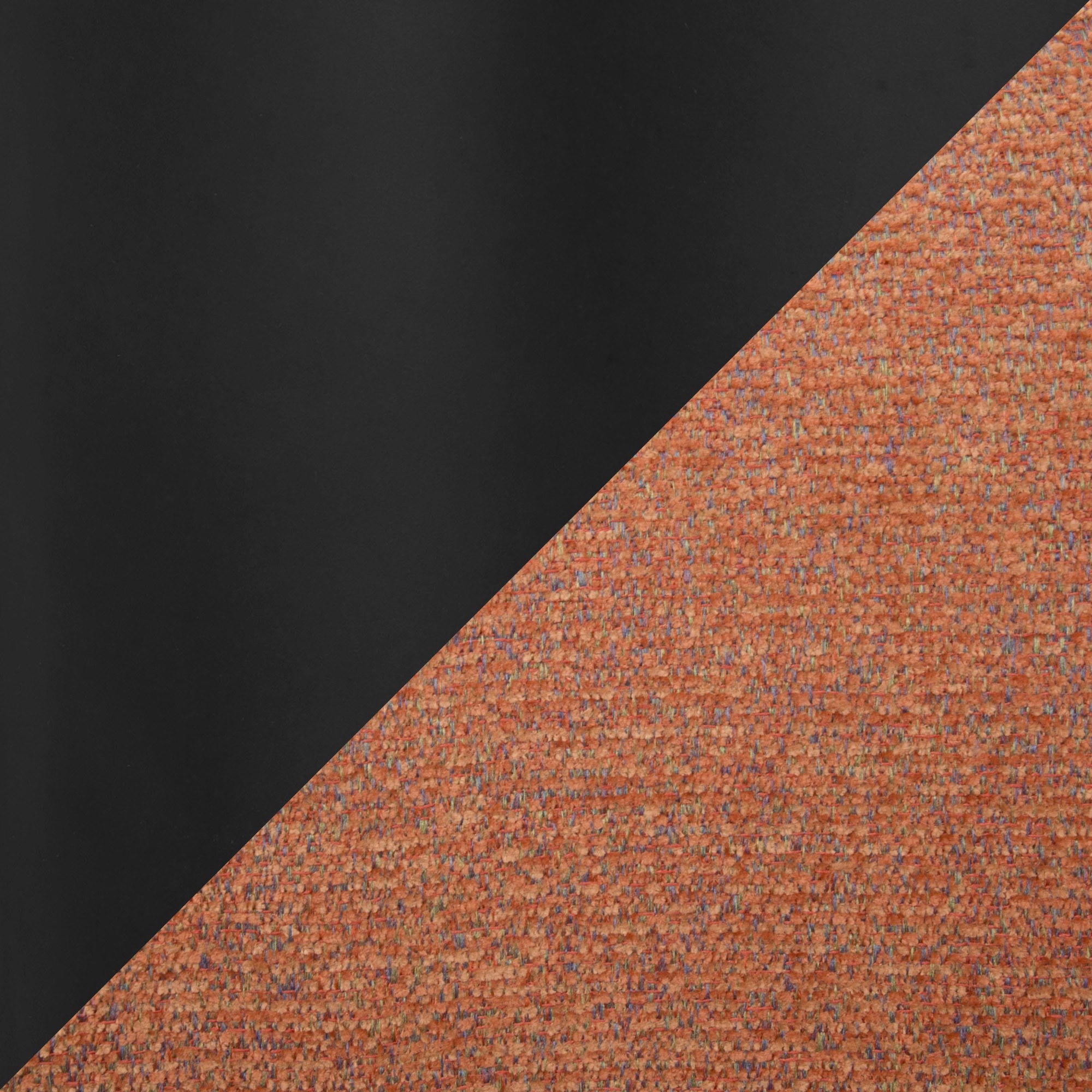 Margarite Contemporary Orange and Black Fabric Office Task Chair 9 Margarite Contemporary Orange and Black Fabric Office Task Chair - Image 9