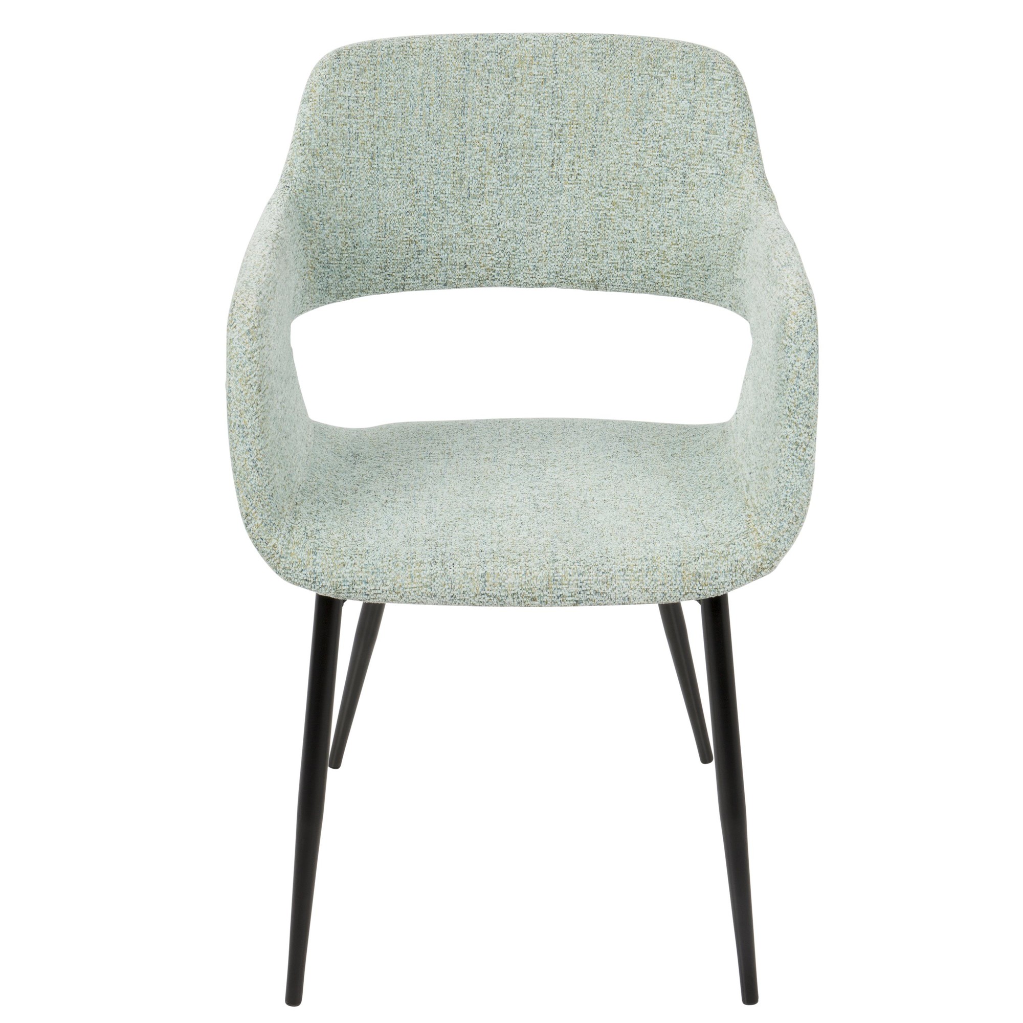 Margarite Mid-Century Light Green Dining Accent Chairs (Set of 2) 8 Margarite Mid-Century Light Green Dining Accent Chairs (Set of 2) - Image 8