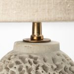 Mariam (26"H) Beige Coral-Inspired Base Table Lamp