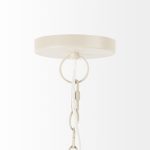 Marimba 40 L x 40 W x 24 H Natural Cane 6 Tier Chandelier