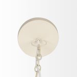 Marimba 40 L x 40 W x 24 H Natural Cane 6 Tier Chandelier